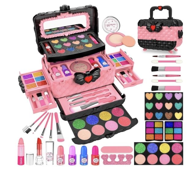 54 Pcs Kids Makeup Kit for Girls